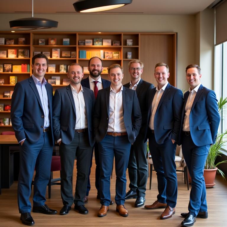 The Reading Nook Guild team in Covent Garden headquarters